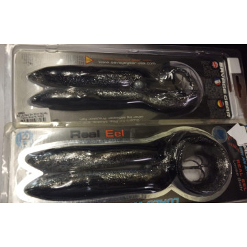 Señuelo 3D LB Real Eel Savage Gear 2 Unidades | Dirty Silver NL 30cm [488003]