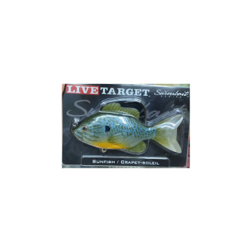 Swimbait Live Target Sunfish | Color Natural Blue Pumpkinseed