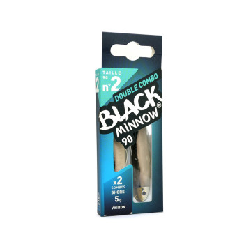 Black Minnow 90 - doble combo shore 2 cuerpos vairon (BM1311)