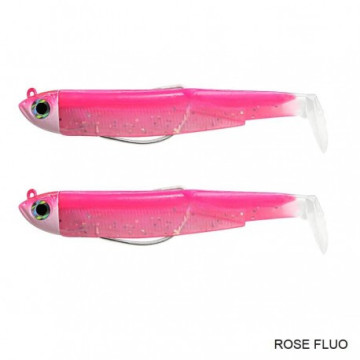 Black Minnow 70 - doble combo 2 cuerpos shore 3g rose fluo (BM1485)