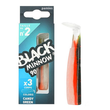 Black Minnow 90 - 3 cuerpos candy green (BM937)