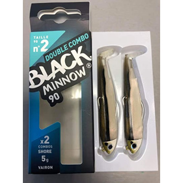 Black Minnow 90 - doble combo shore 2 cuerpos vairon (BM1311)