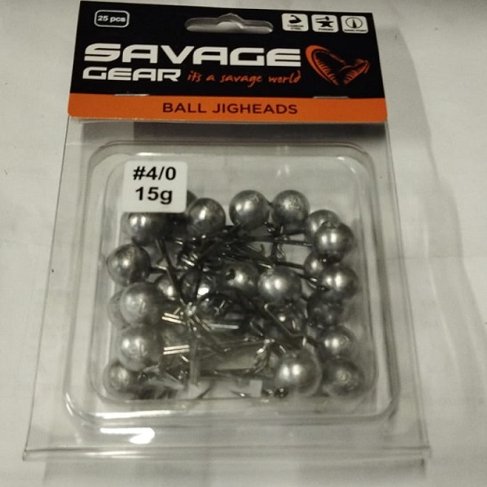 caja 25 unidades de savage gear jidhead ball