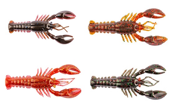 Señuelo Blando Mustad Mezashi Rock Lobster (3 Pulgadas - 75 Milimetros) [Pack 6 Piezas]